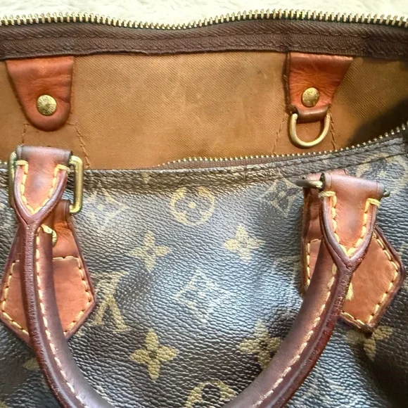 Louis Vuitton Monogram Speedy 30 Made in France SD1087 - Picture 7 of 10